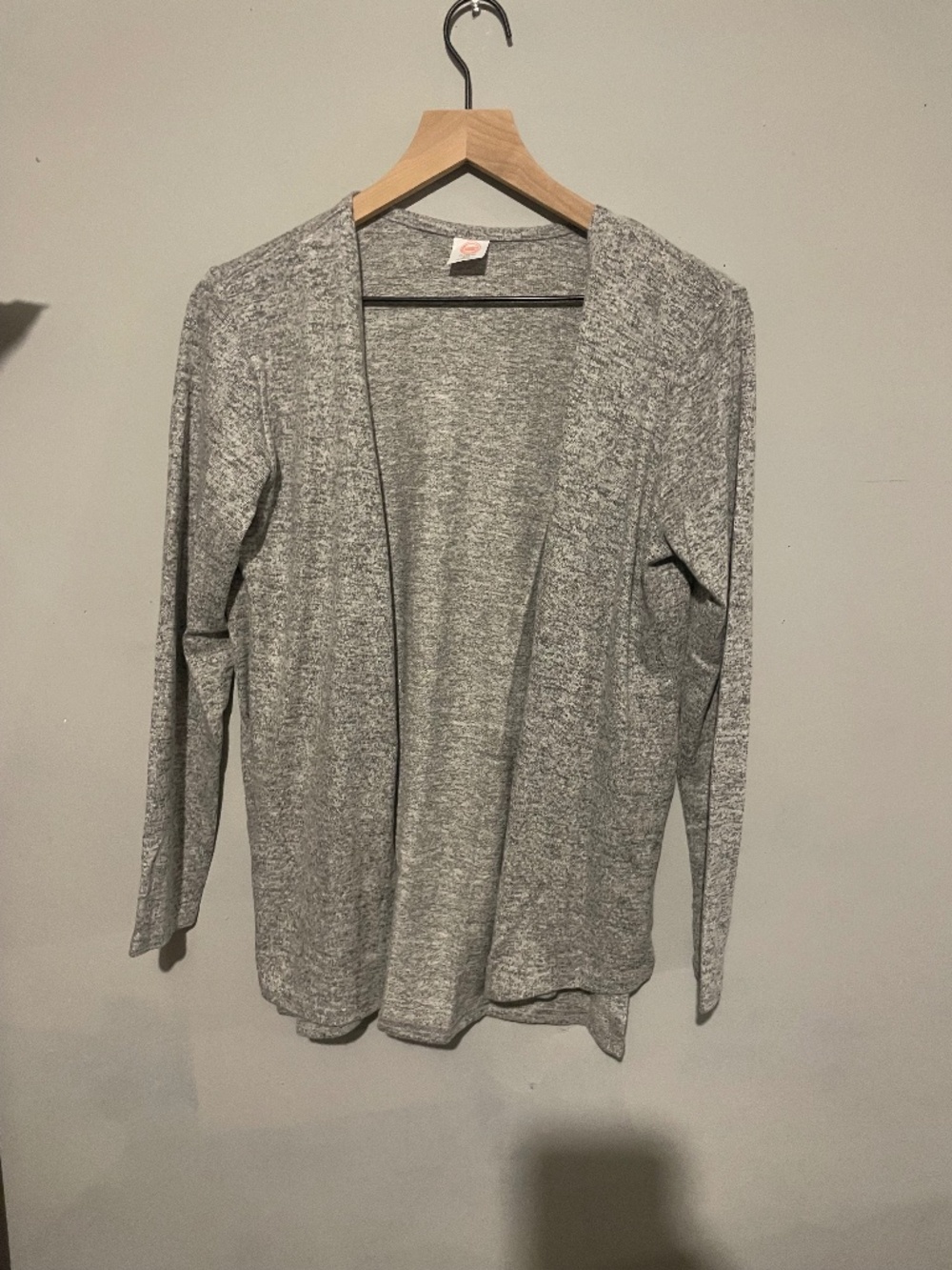Wonder, nation women’s XL open front cardigan in light gray